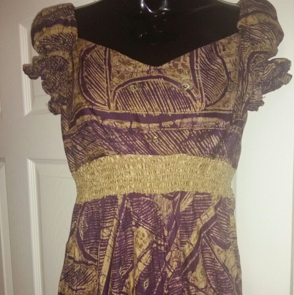 African Print Dress